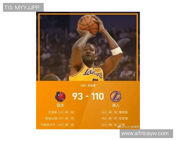 猛龙击败湖人，豪取十连胜——新赛季猛龙表现强势，挑战冠军宝座